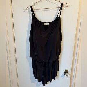 Black Swimsuit Romper